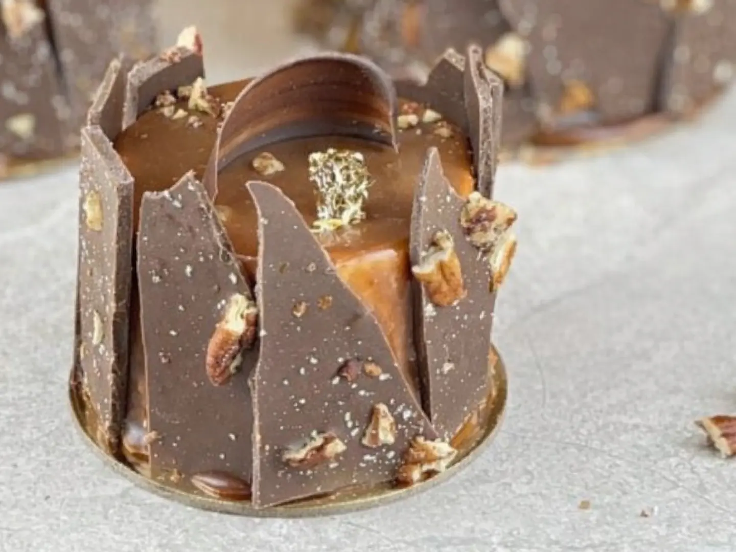 كرانشي كراميل كيك