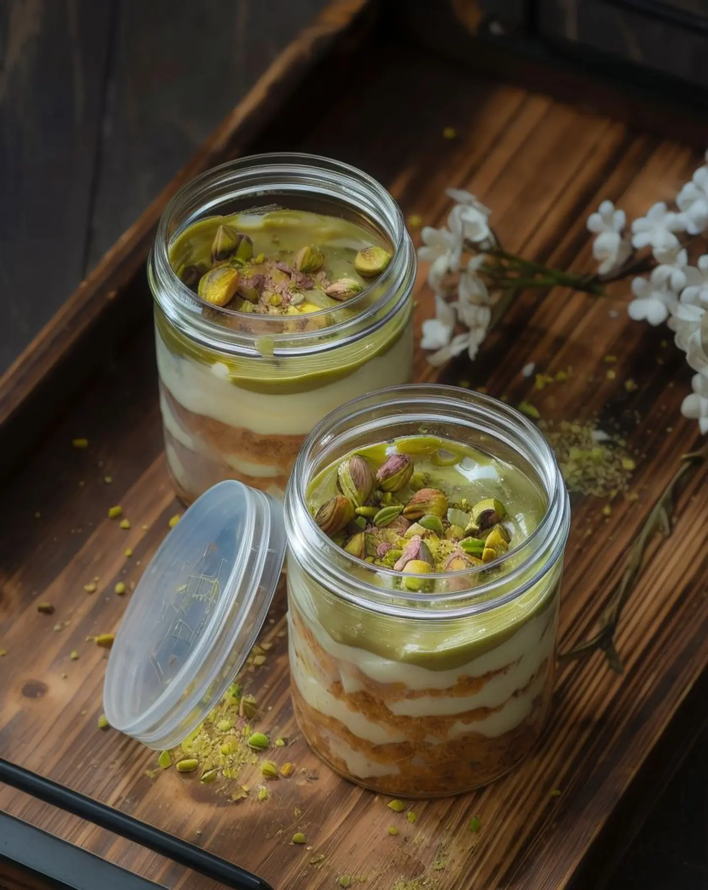 Pistachio Cheesecake Jar