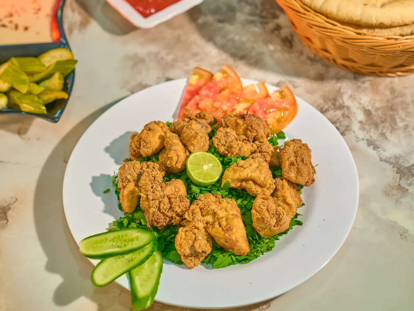 طبق مخ بانية