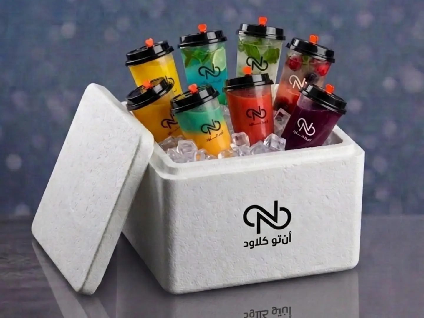 بوكس عصائر وموهيتو ١٠ اكواب