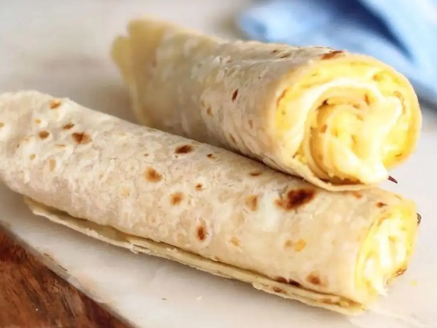 Egg And Cheese Chapati