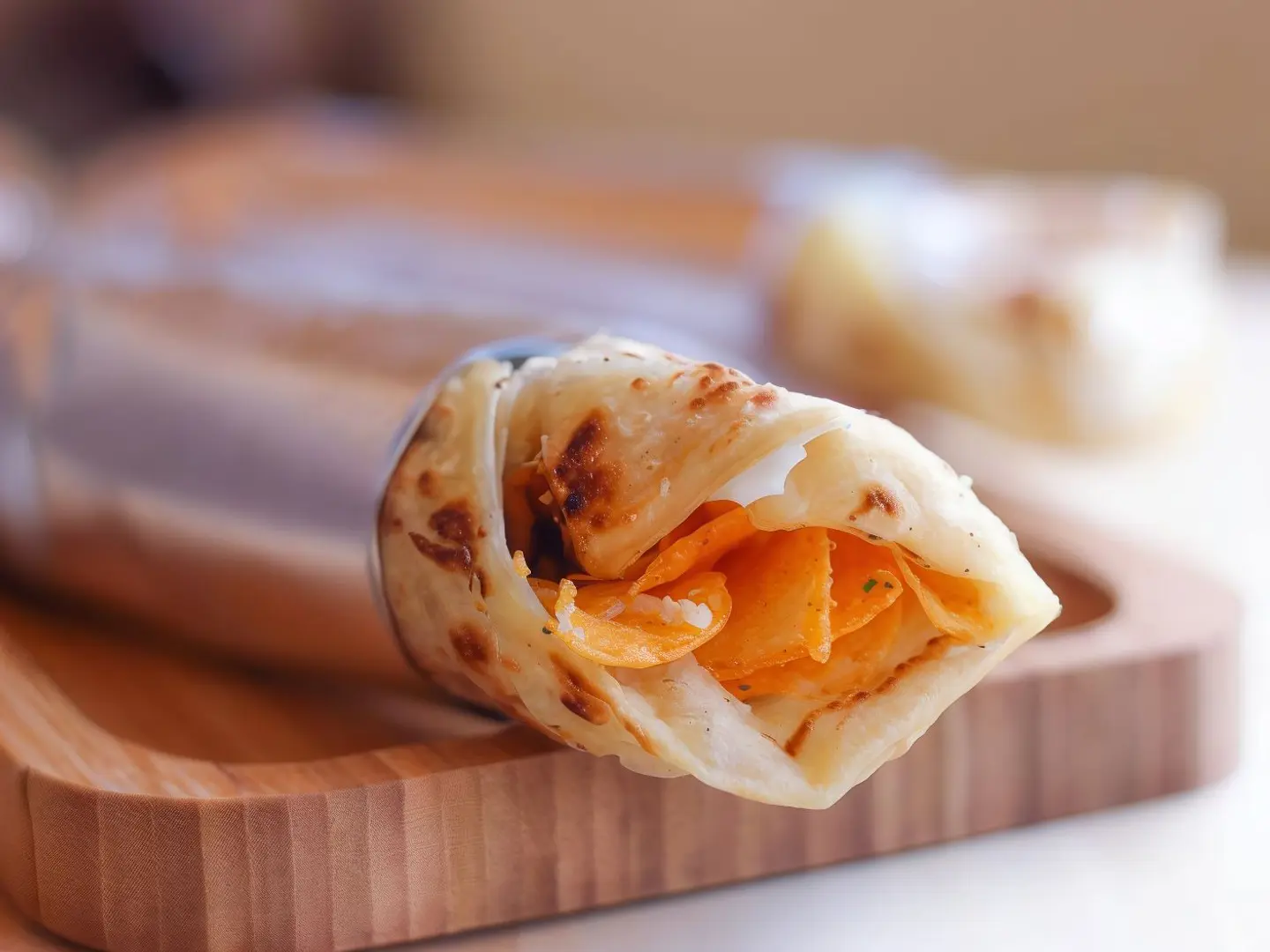 Omani Potato Chapati With Cheese