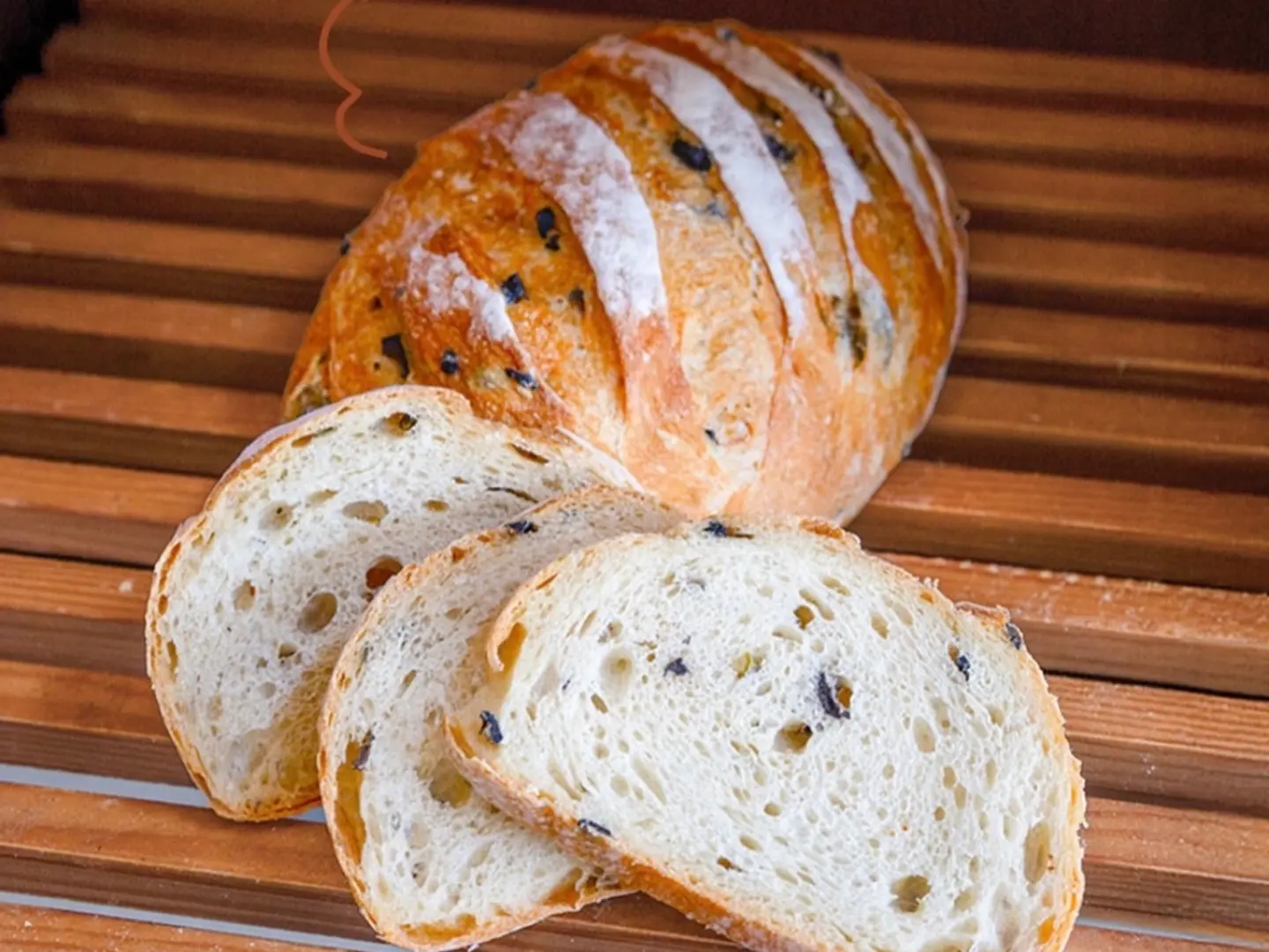 Sourdough Bread With Olives