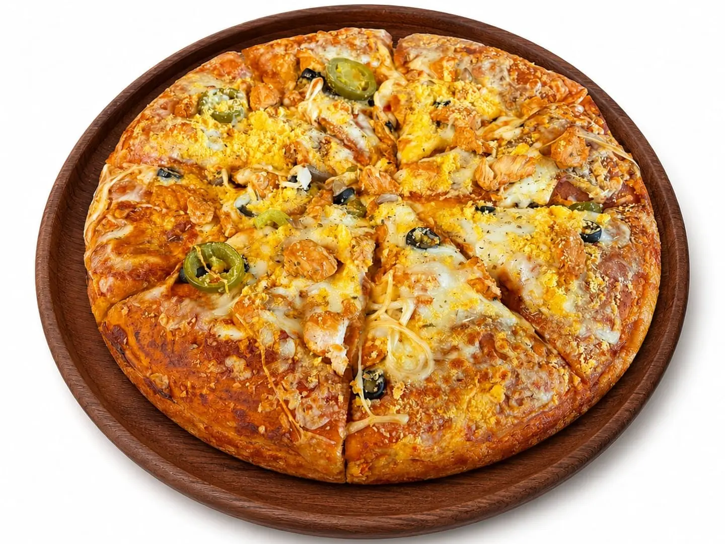 لـوكوز بيتزا الدجاج ( وسط )