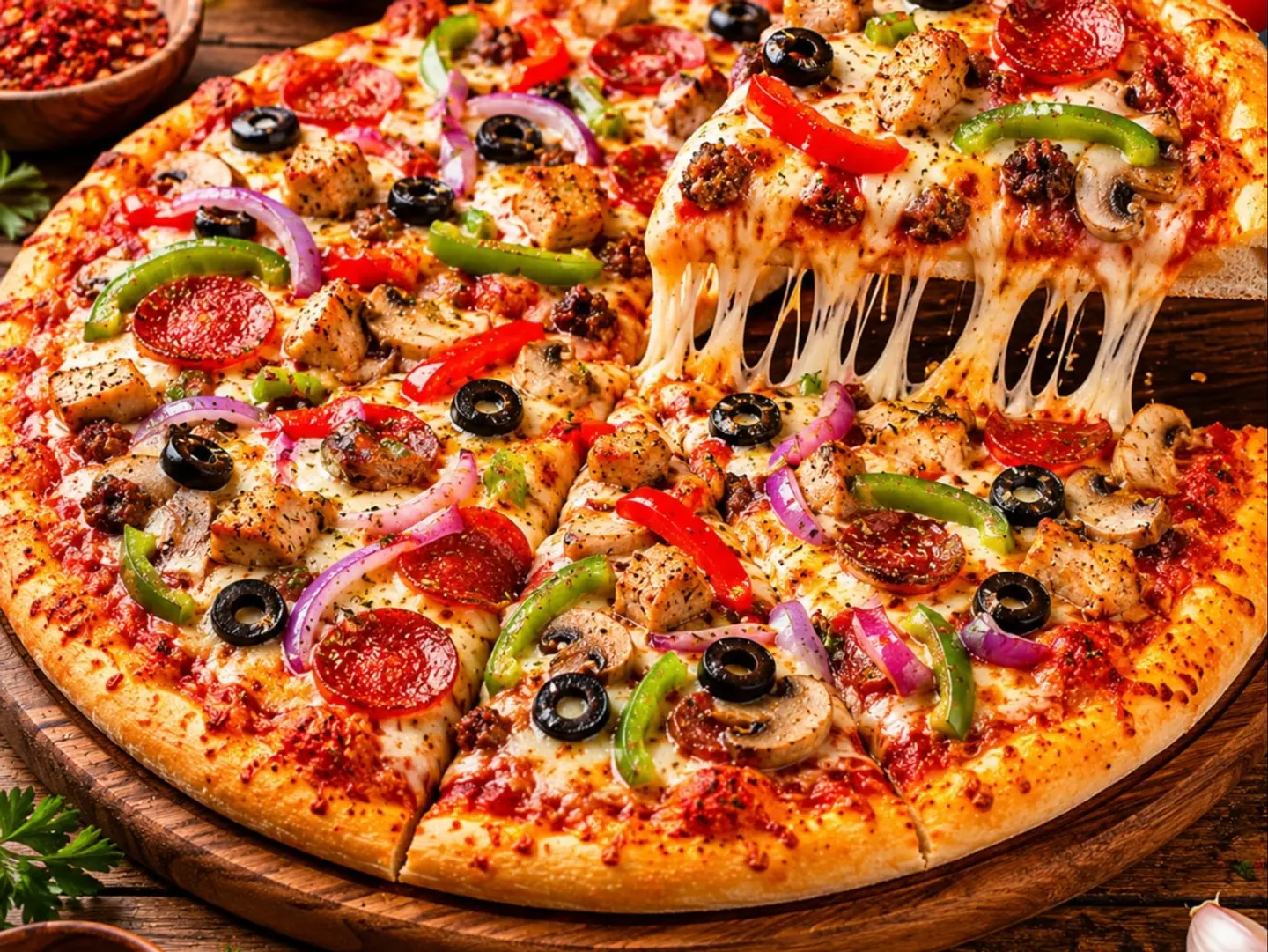 Pizza Vegetable - Medium