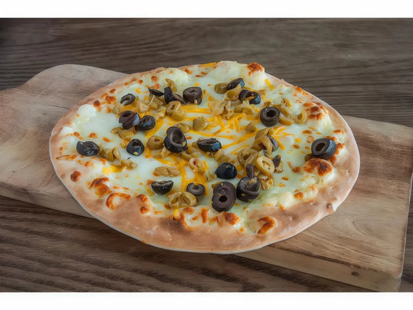Cheese With Olives Manoucheh