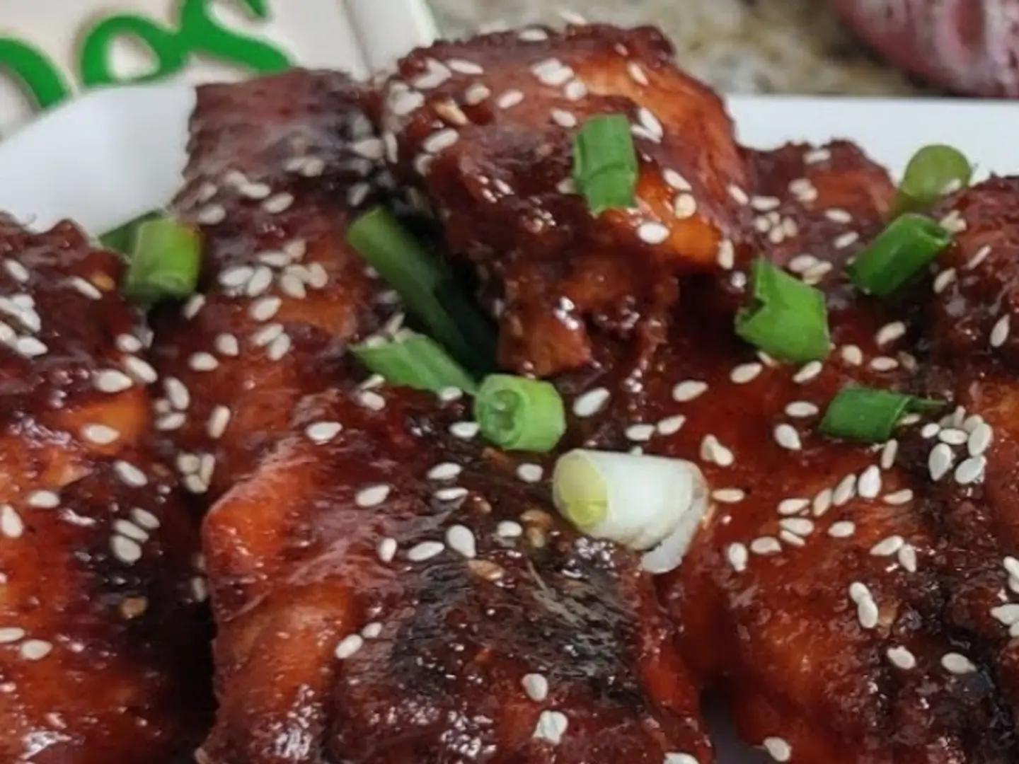 Grilled Barbecue Wings