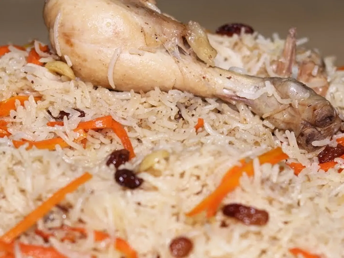 Half Chicken Kabuli Pulao