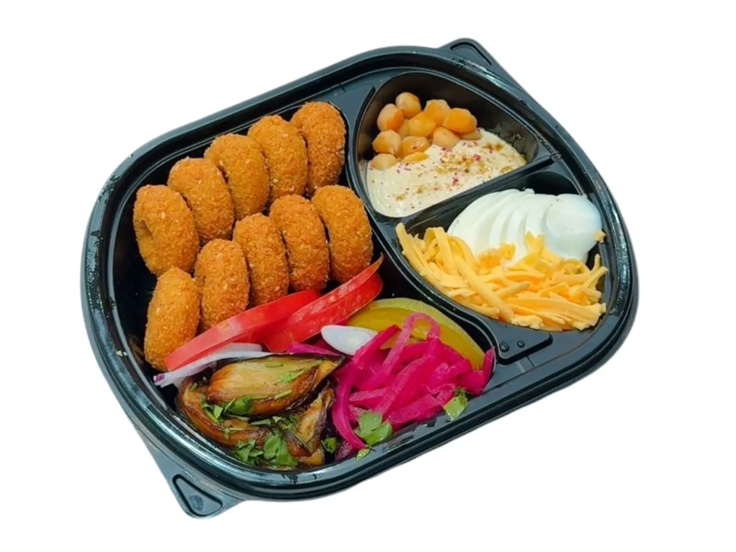 صحن فلافل صغير