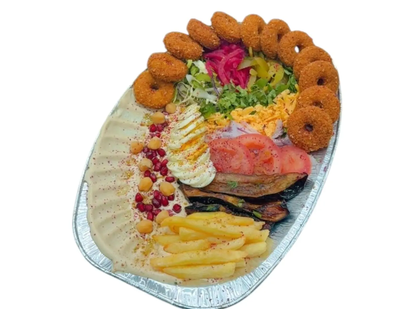 صحن فلافل كبير