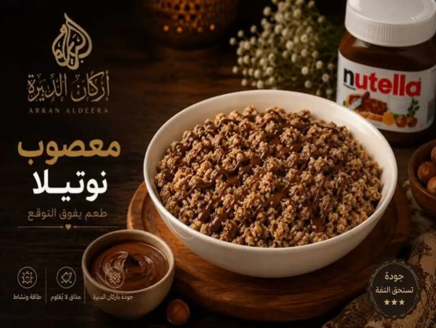 معصوب نوتيلا كبير