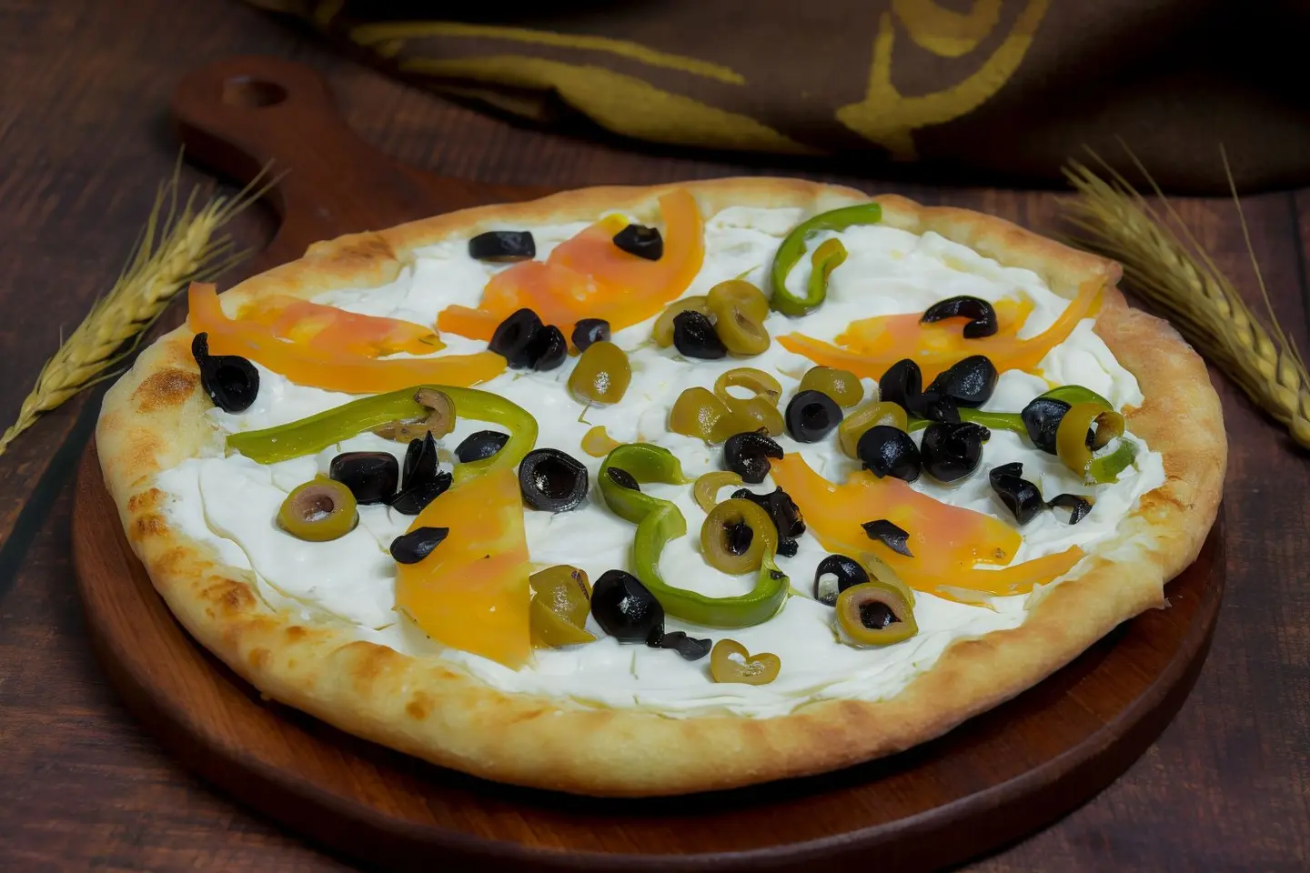 لبنه بالخضار