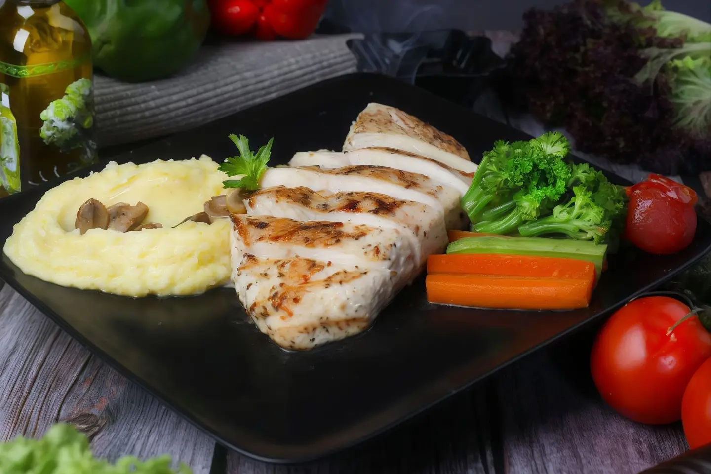 Chicken White Sauce
