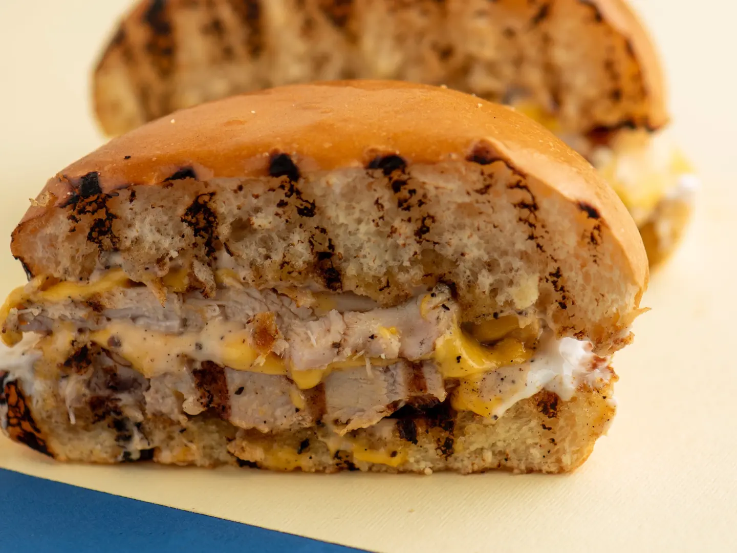 Double Wood Fired Chicken Burger