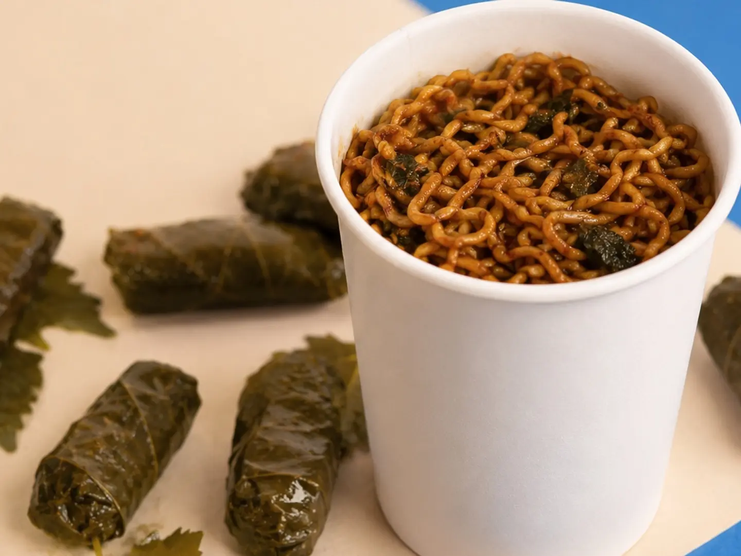 اندومي ورق عنب
