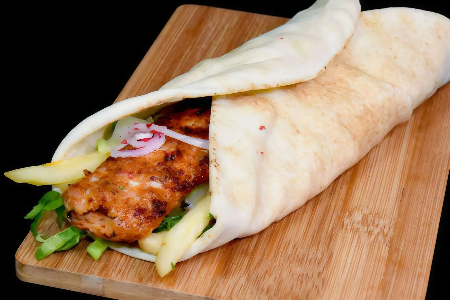 Chicken Kabab Sandwich With Cheese