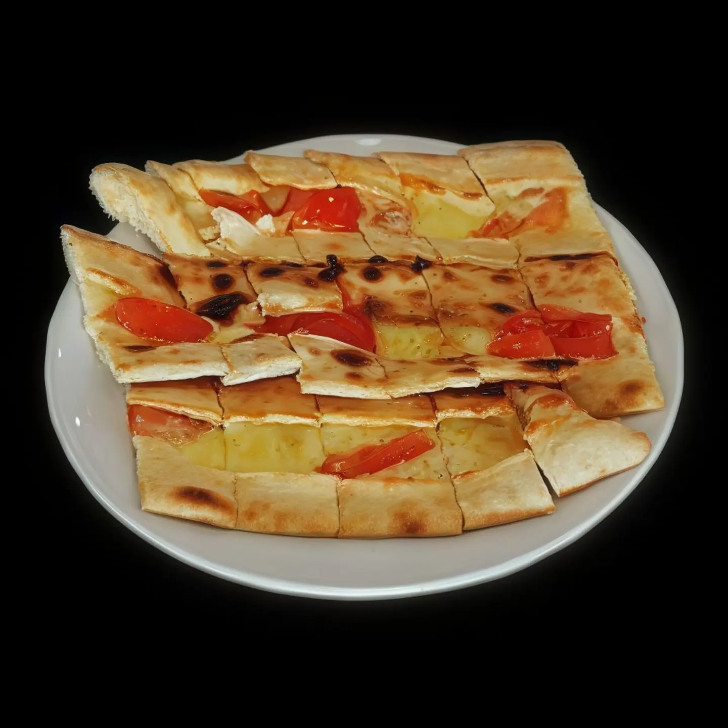 فطيرة لبنة بالطماطم