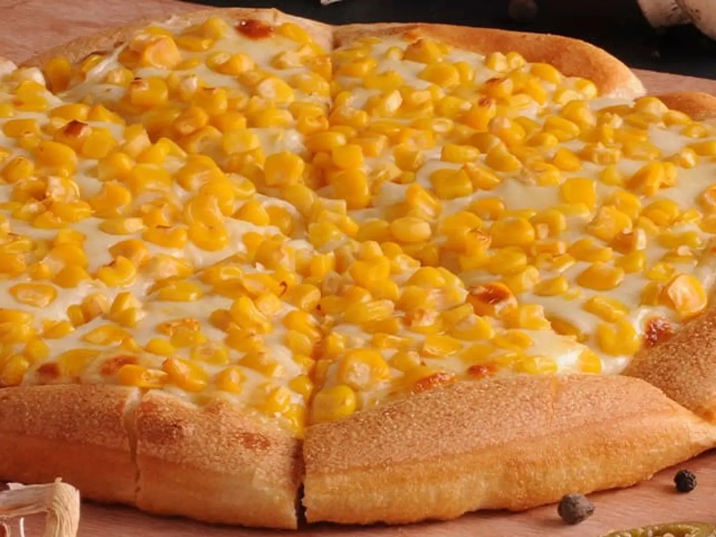 بيتزا ذرة كبير