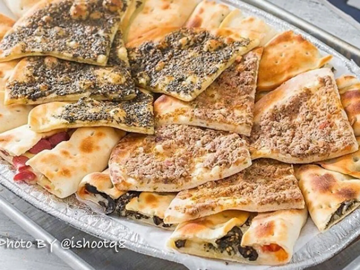 صحن فطائر 3 انواع