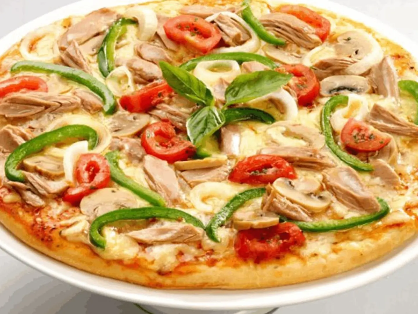 بيتزا تونة صغير