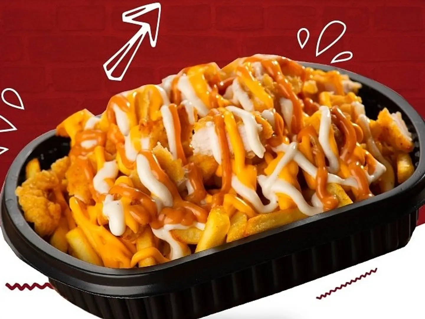 بطاطس لغوصة دجاج كبير