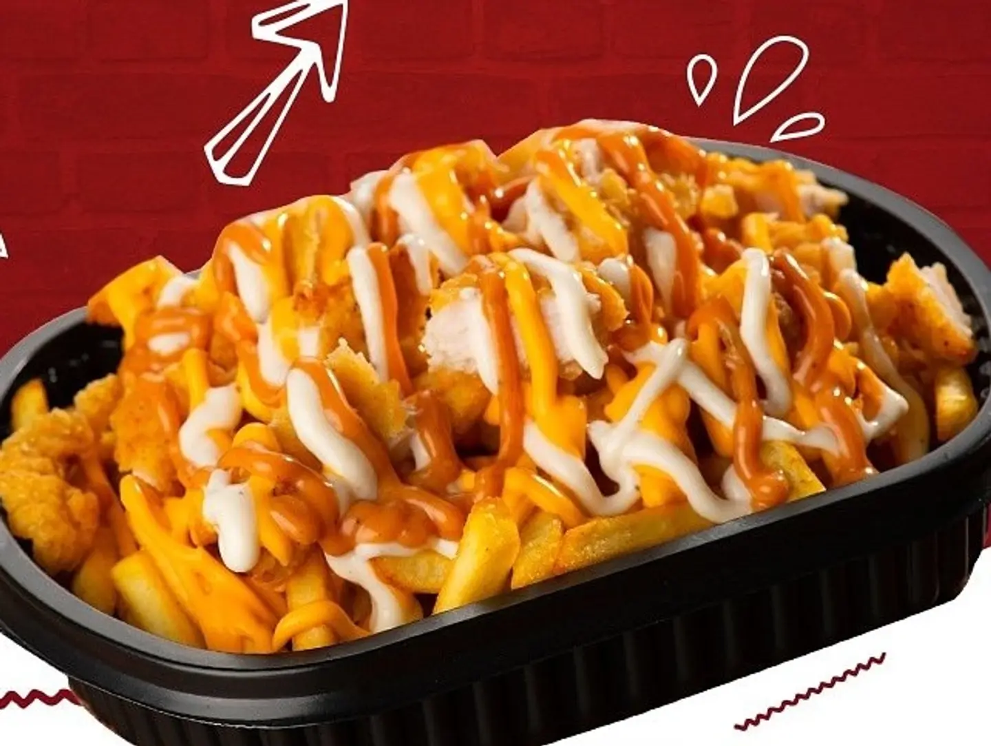 بطاطس لغوصة دجاج صغير