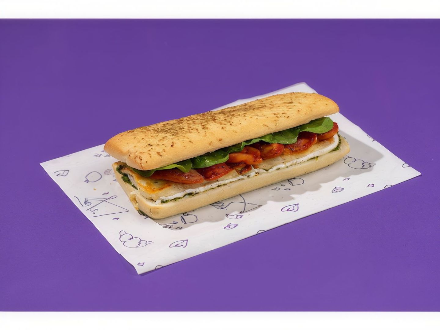 Halloumi Pesto Sandwich