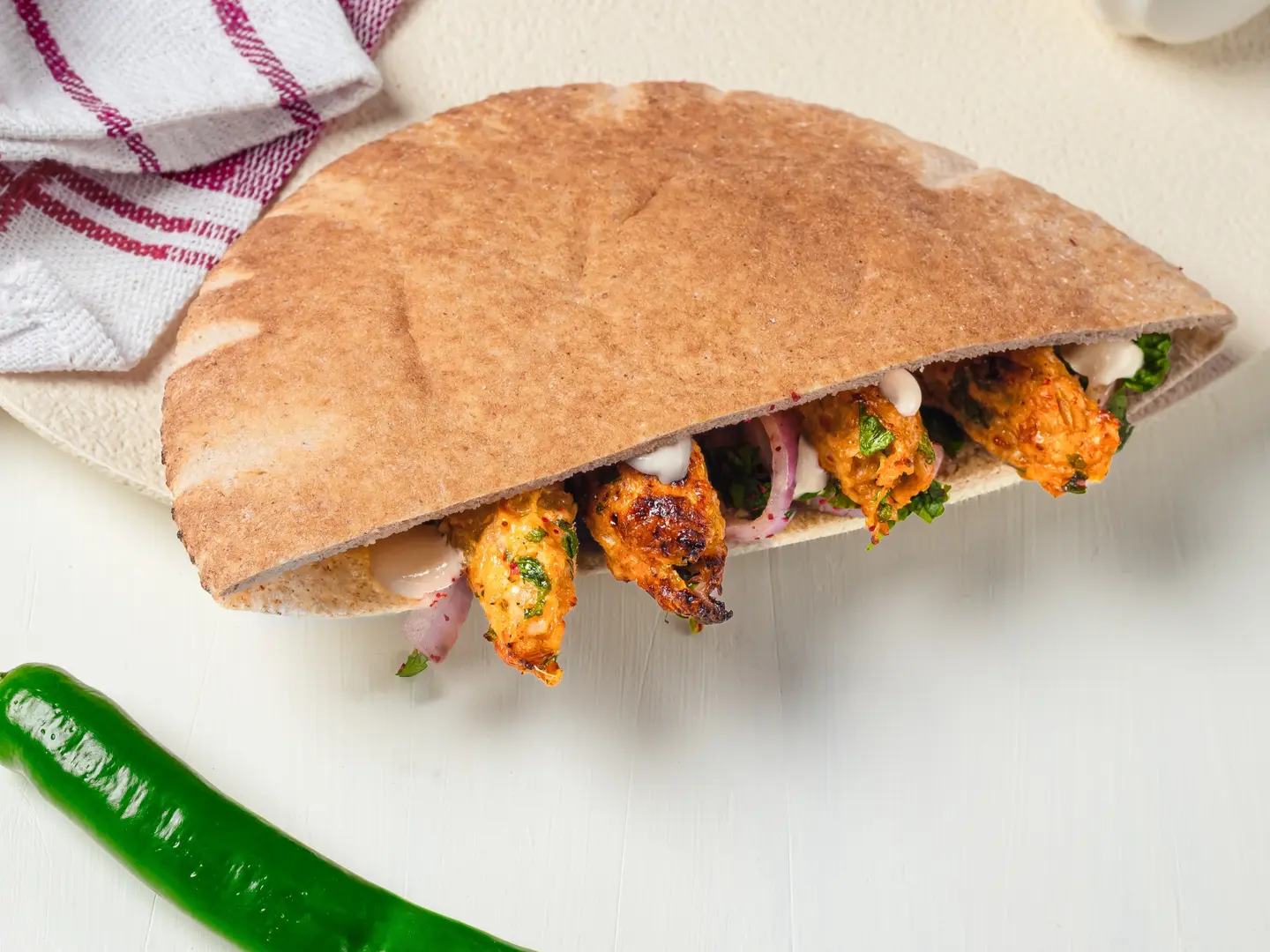 سندوتش كباب دجاج