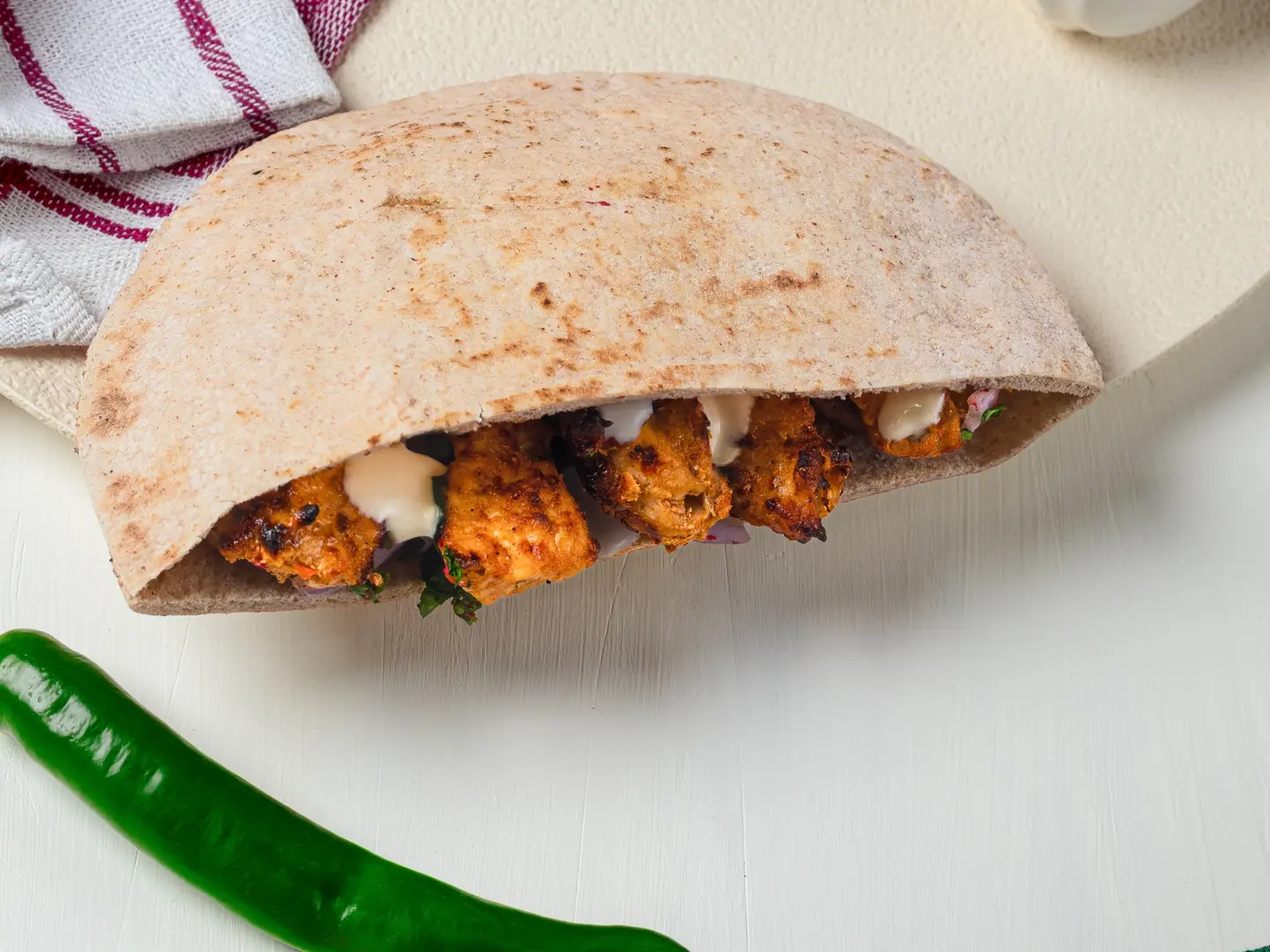 سندوتش شيش طاووق