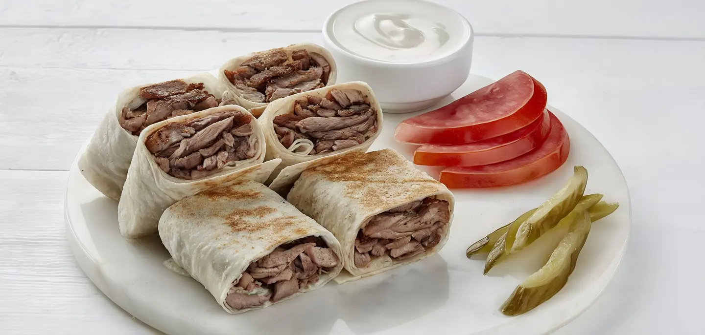 Meat Shawarma Dish