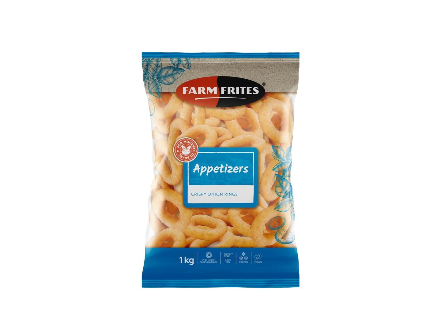 Farm Frites Crispy Onion Rings 1 Kg