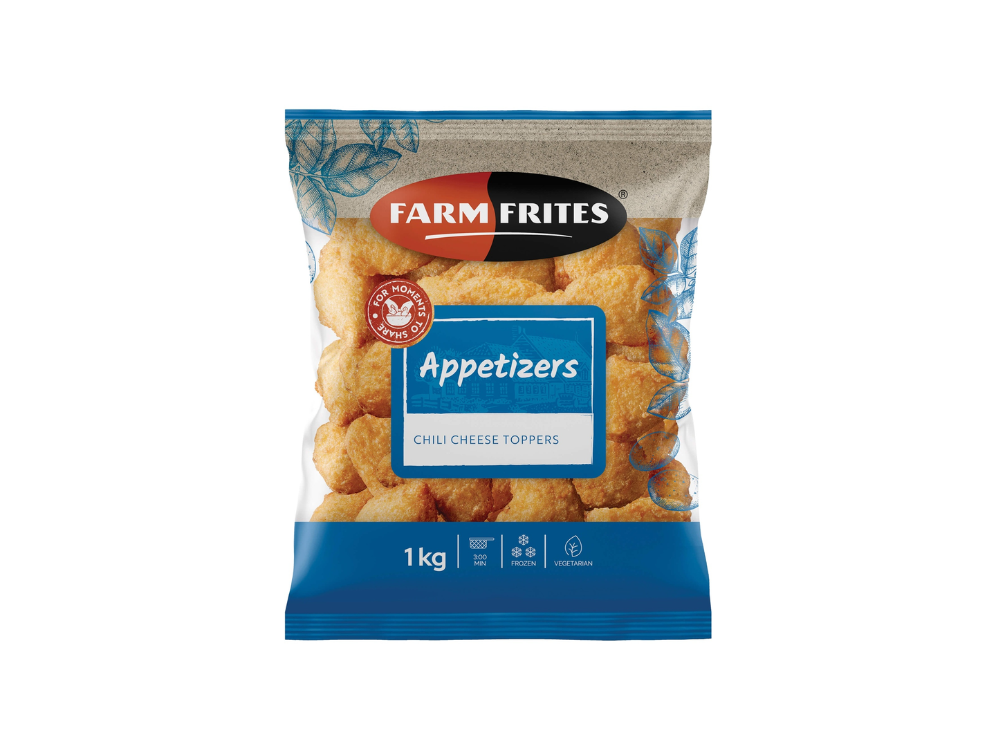 Farm Frites Chilli Cheese Toppers 1 Kg