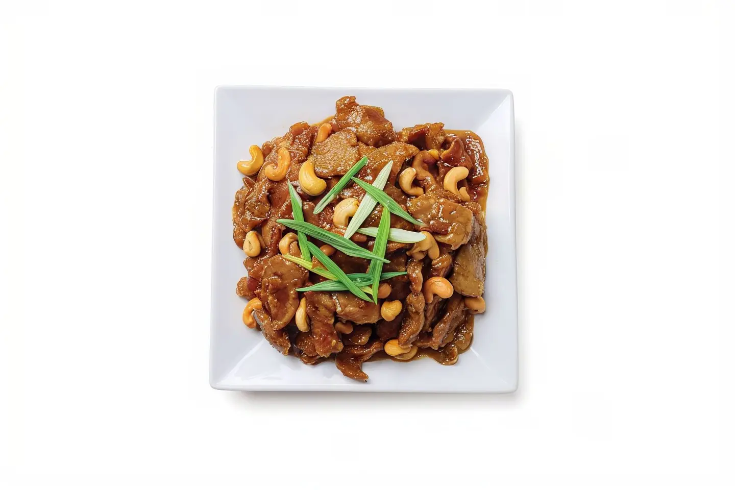 لحم مع الكاجو