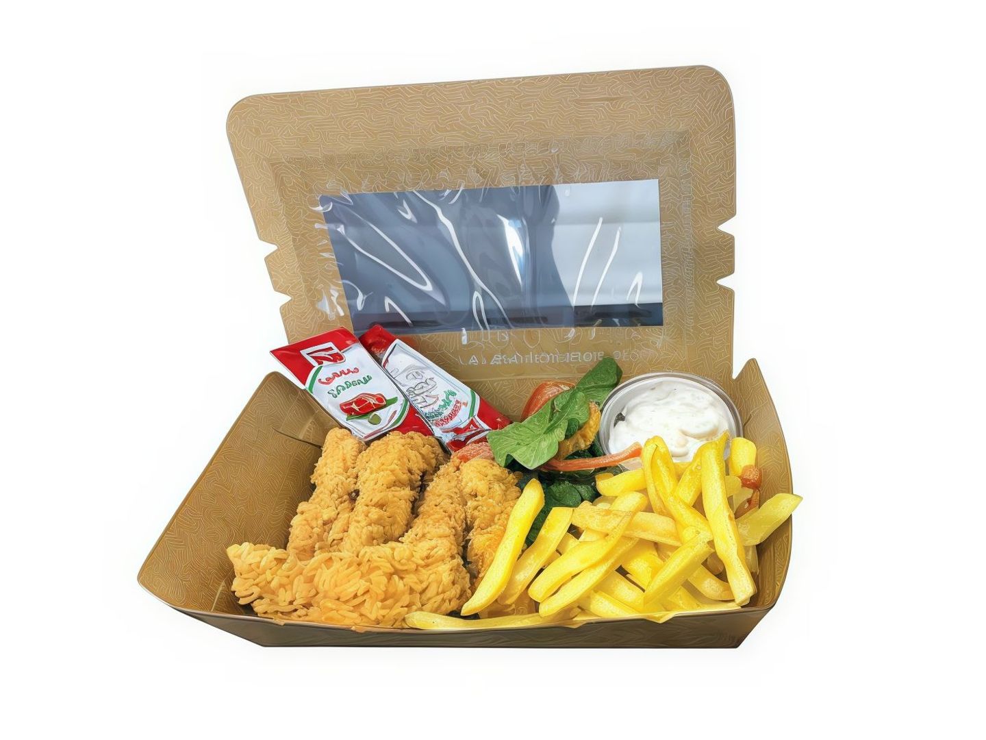 Chicken Strips Plate