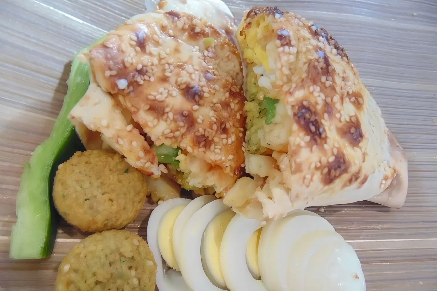 فطيرة فلافل