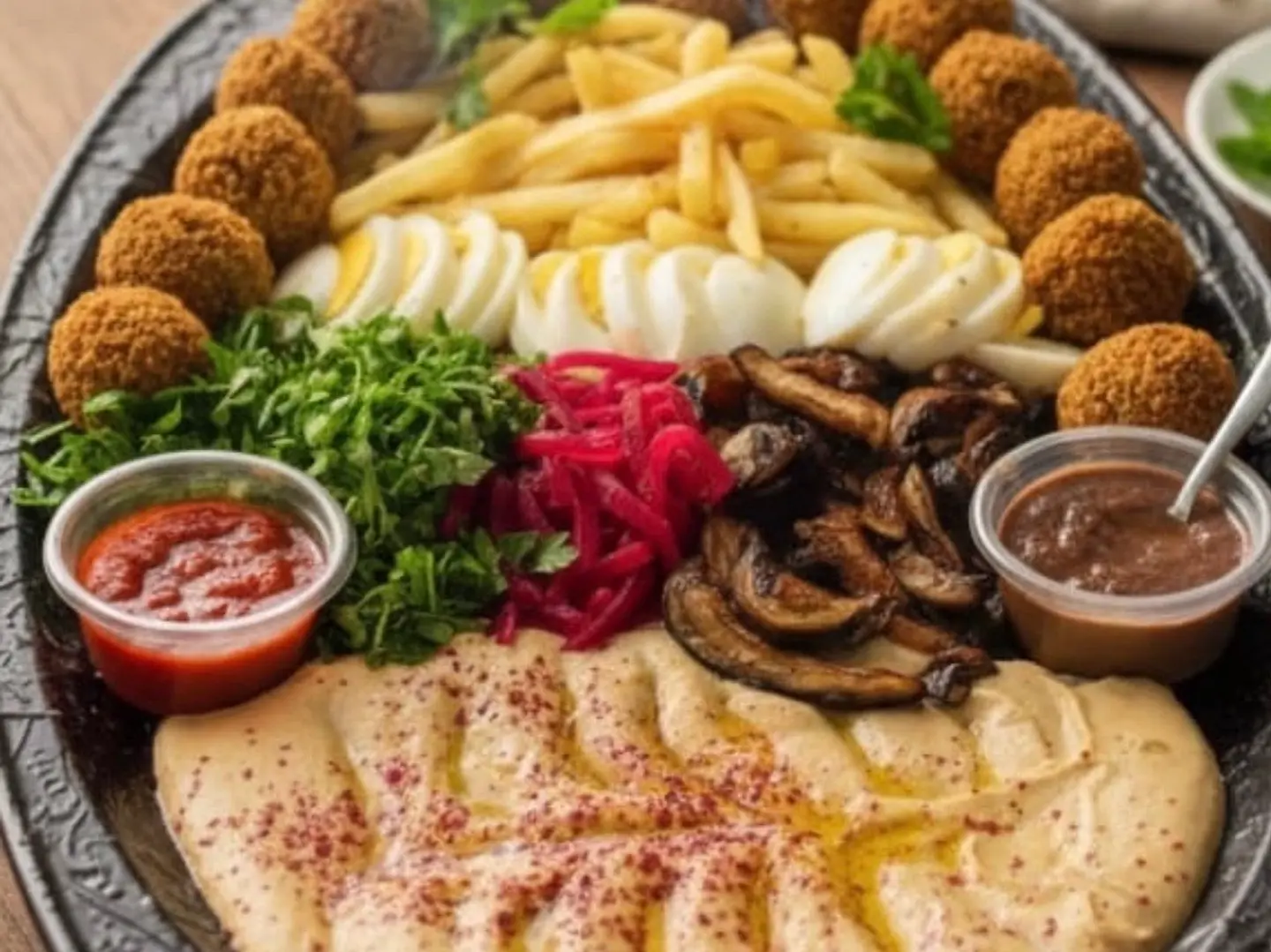 مشكل فلافل صغير