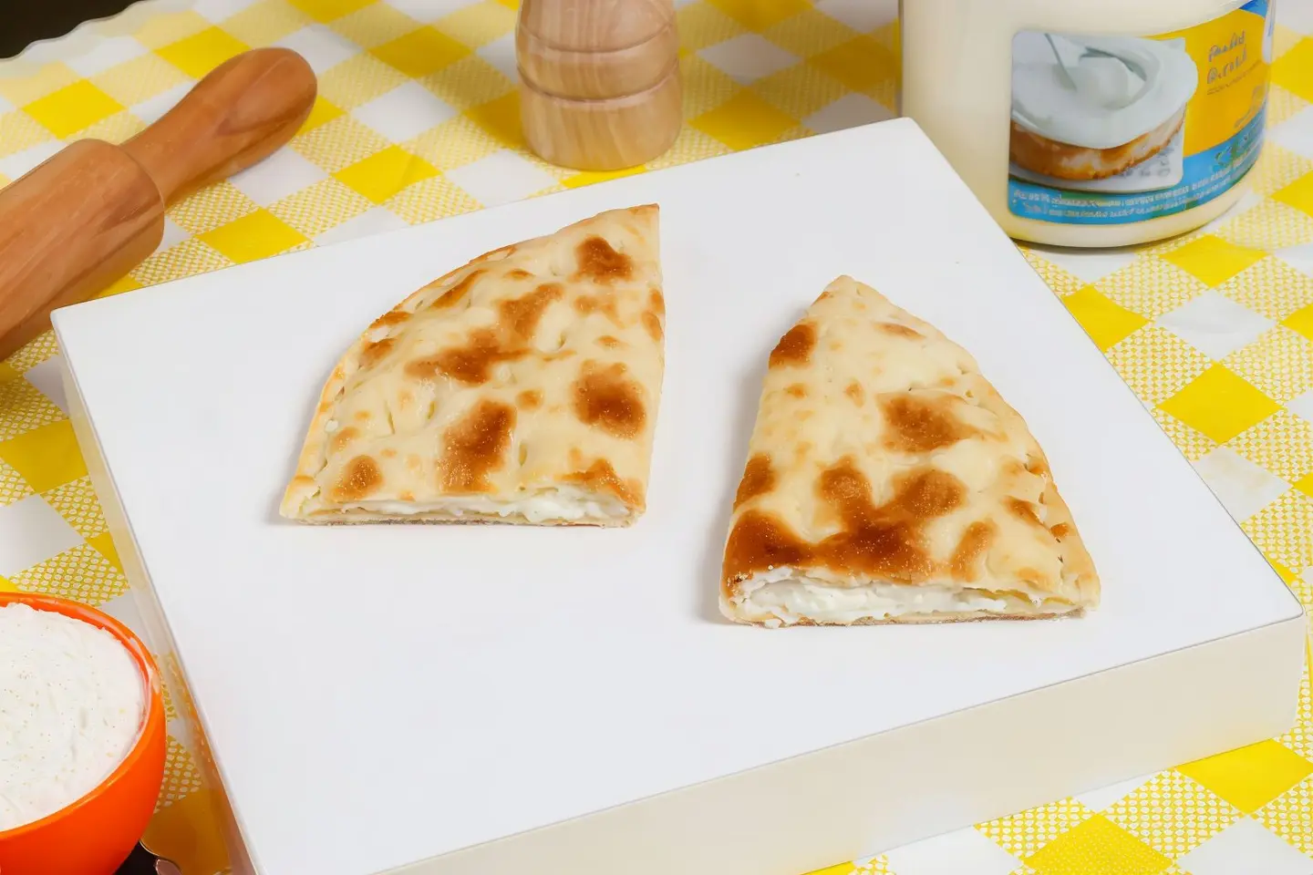 فطيرة جبن سائل