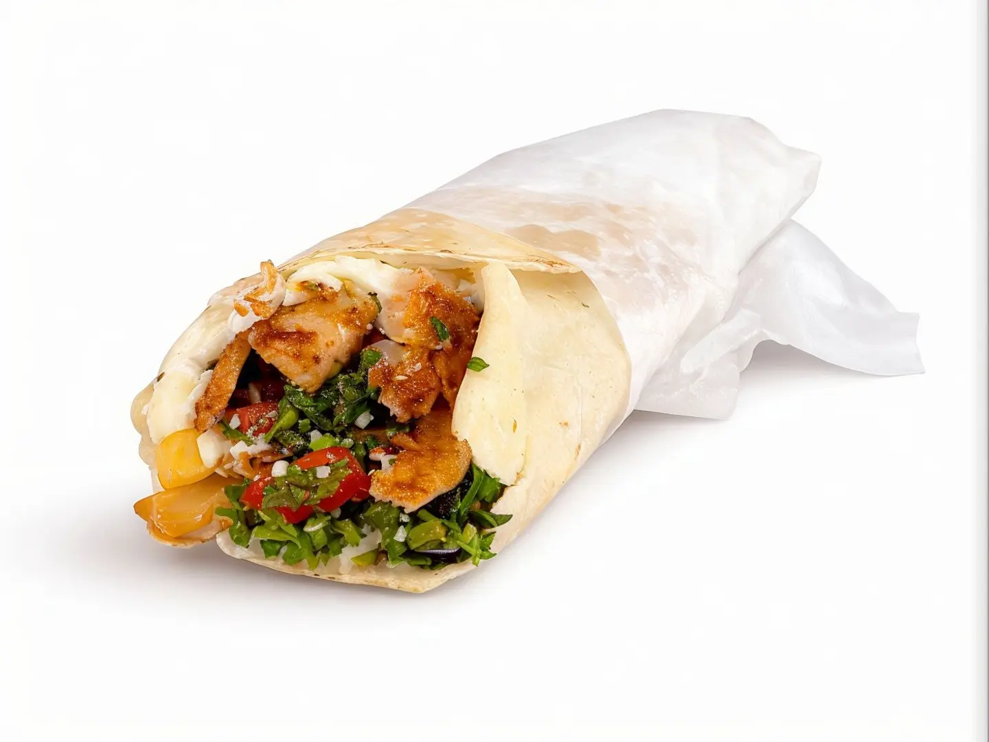 شاورما أبعه تبولة