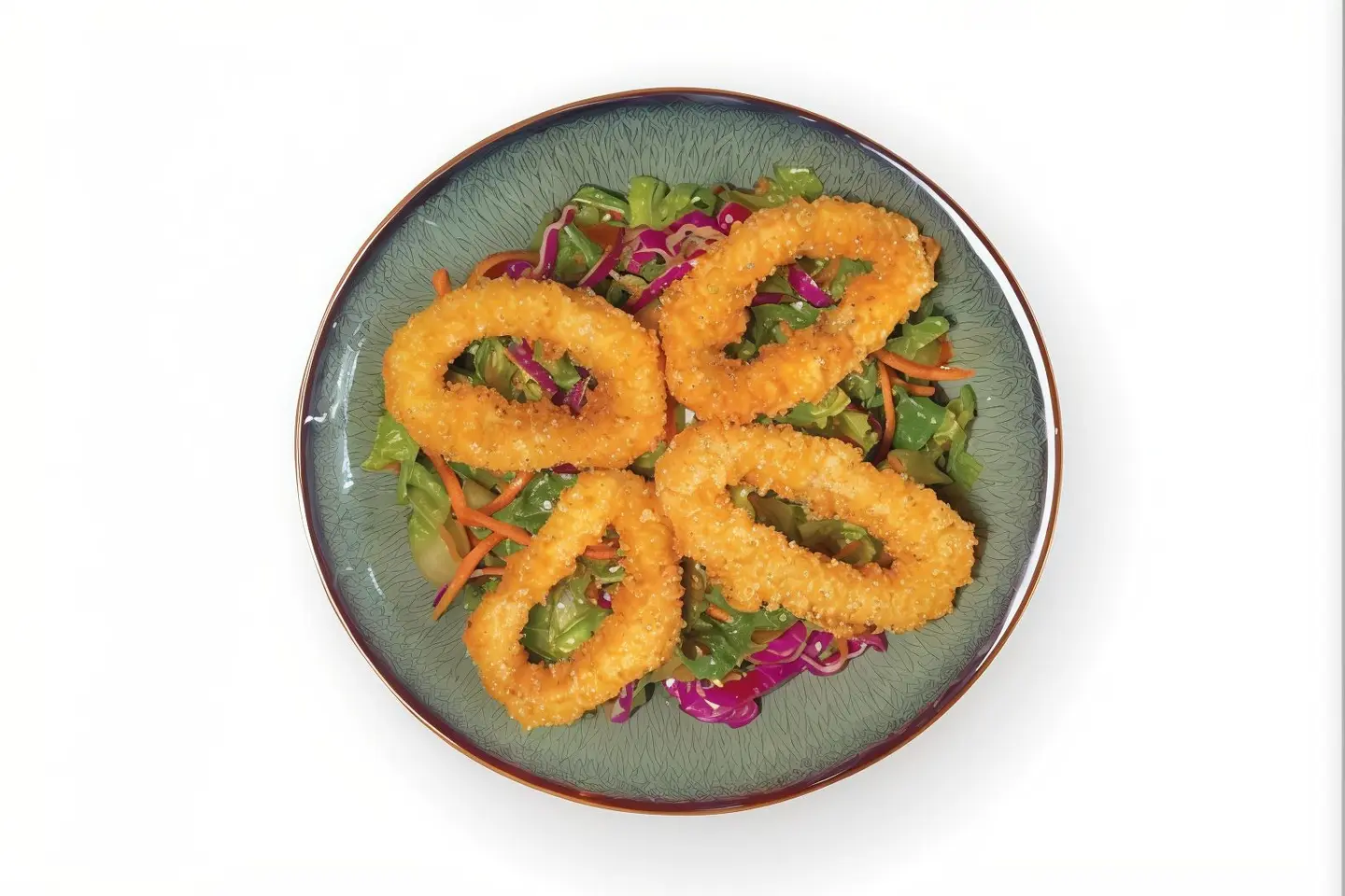 Crispy Calamari Salad