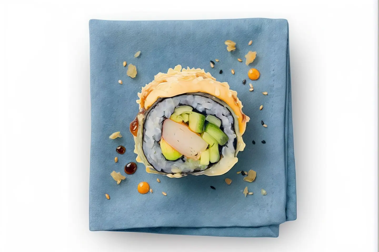 Asian Ocean Dragon 8 Pieces