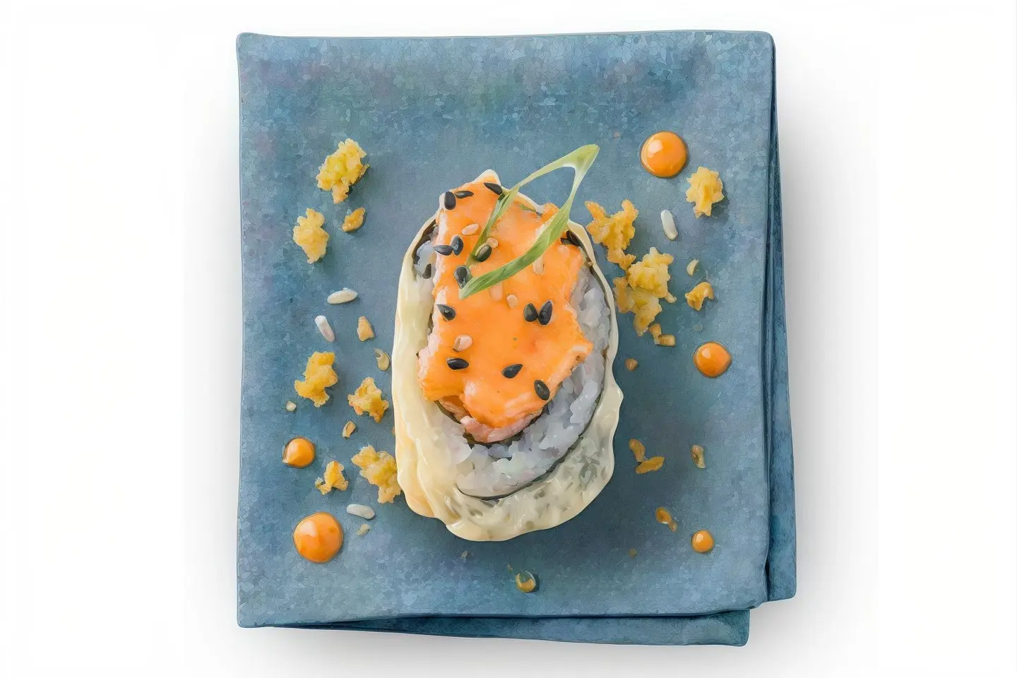 Spicy Salmon Tempura 8 Pieces