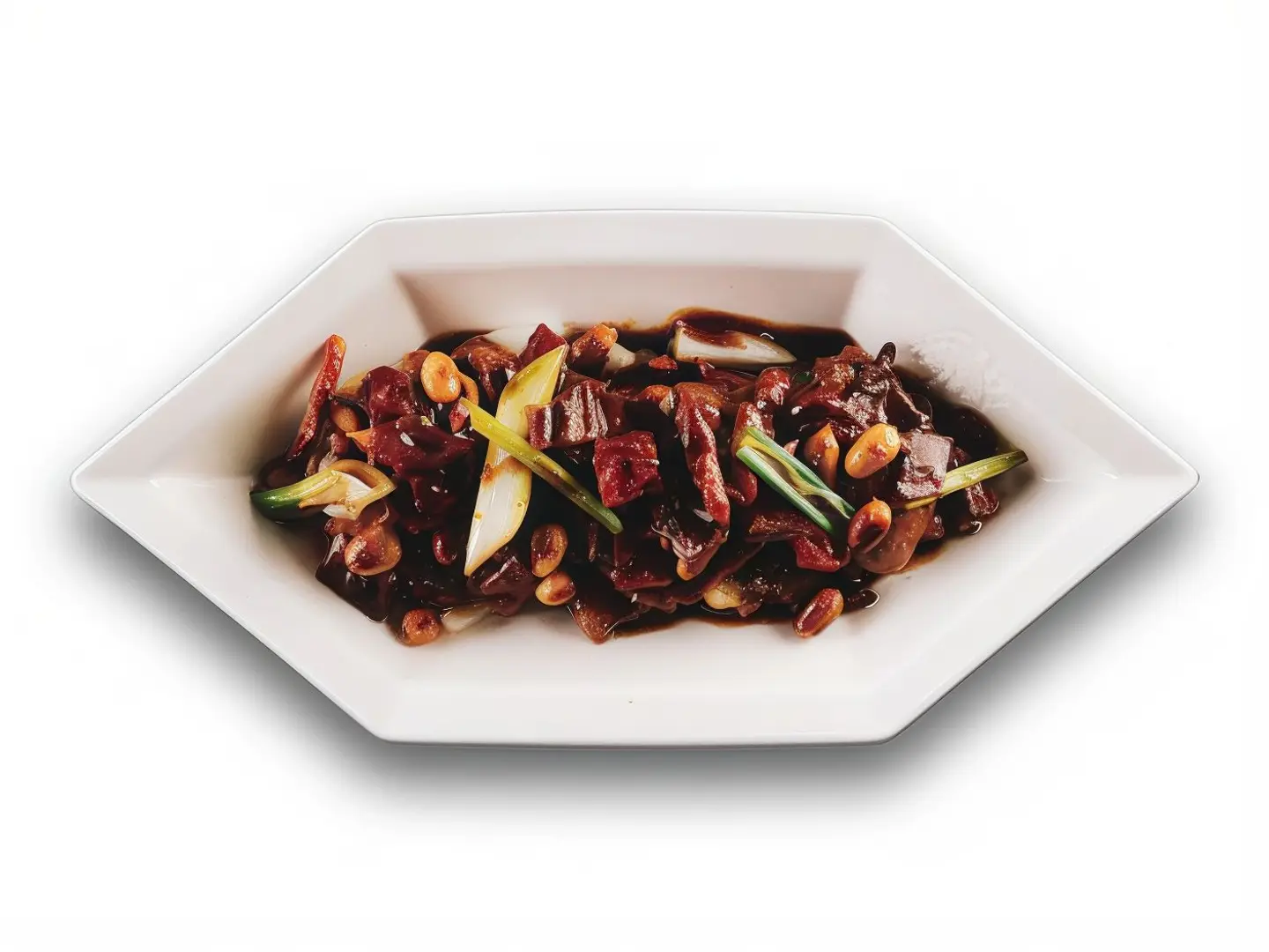 Beef With Dry Chili And Garlic