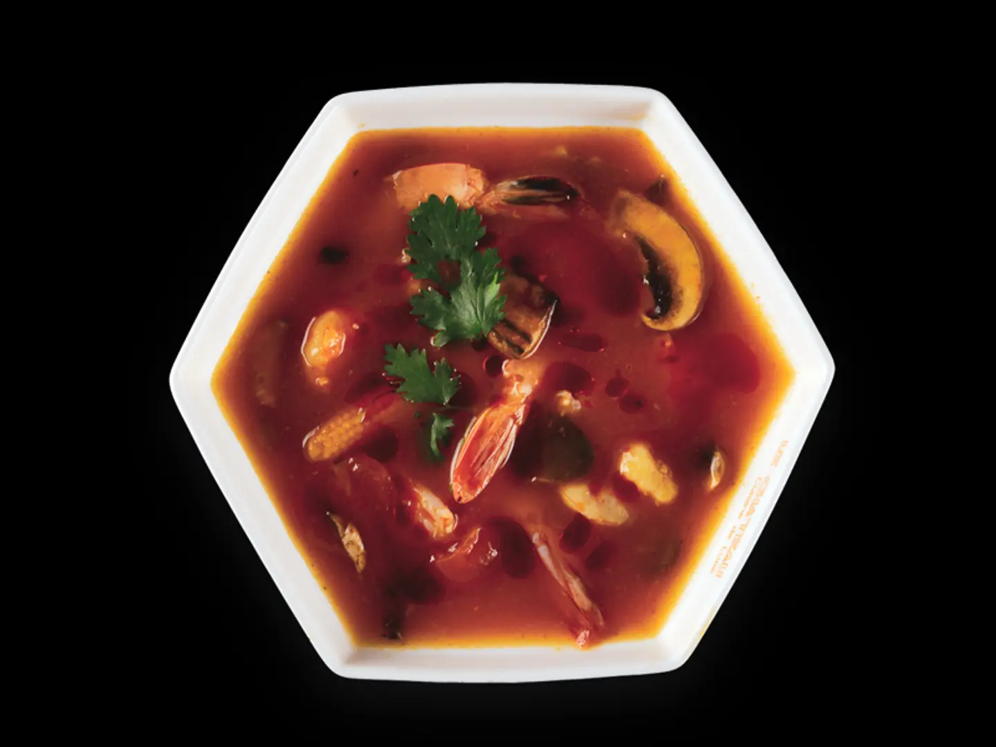 Spicy Lemongrass Seafood Soup