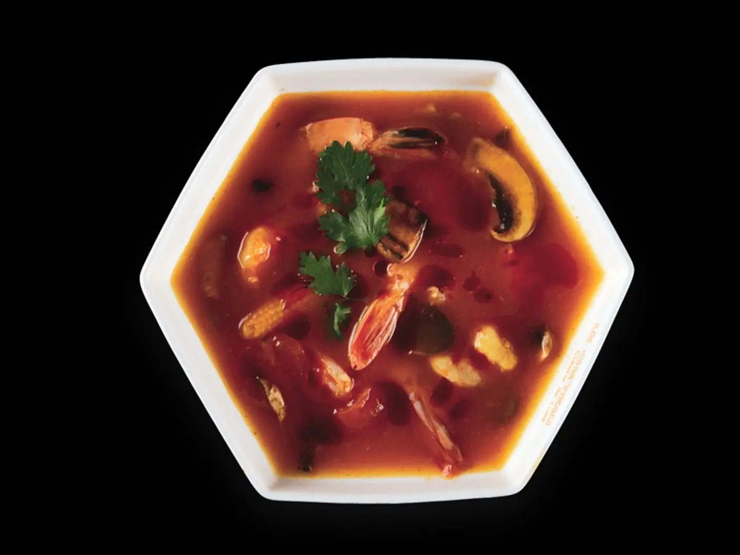 Spicy Lemongrass Seafood Soup