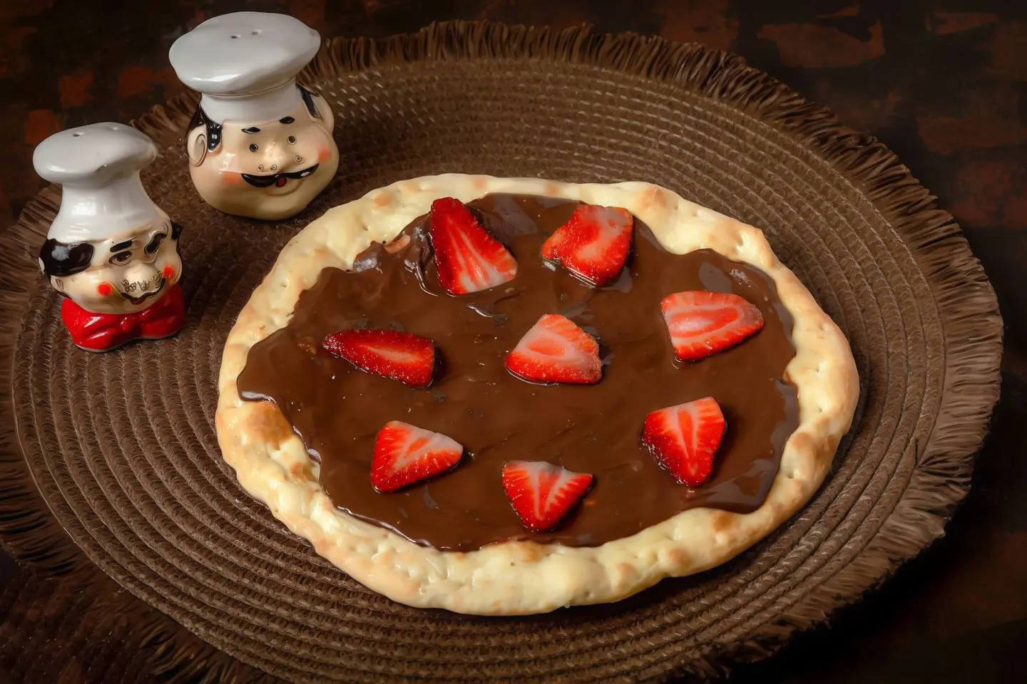 نوتيلا مع فراولة