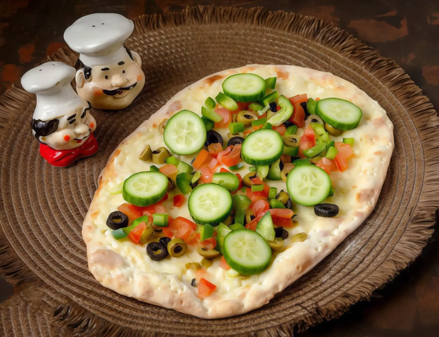 جبنه مشروح مع خضار