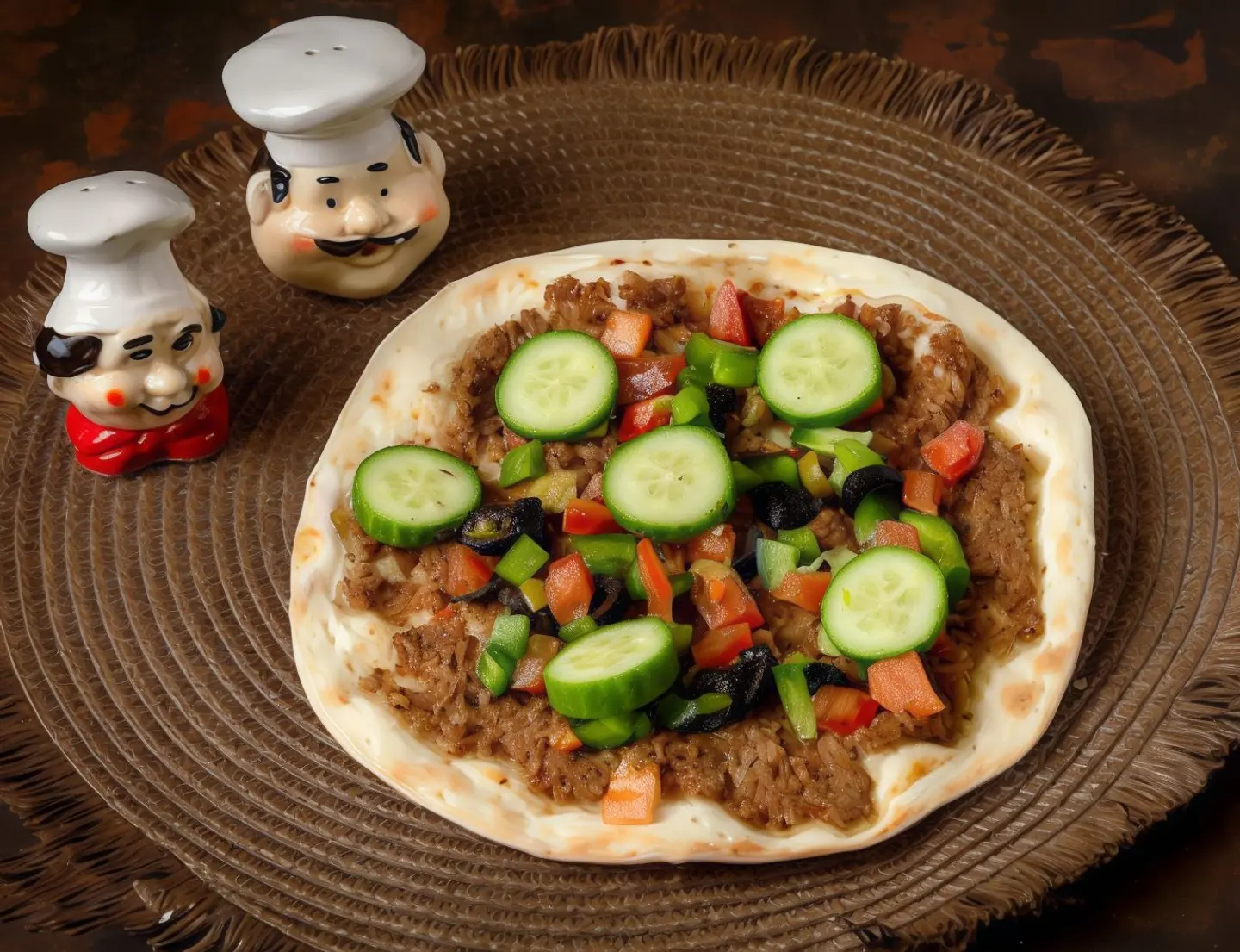 لحم مع خضار