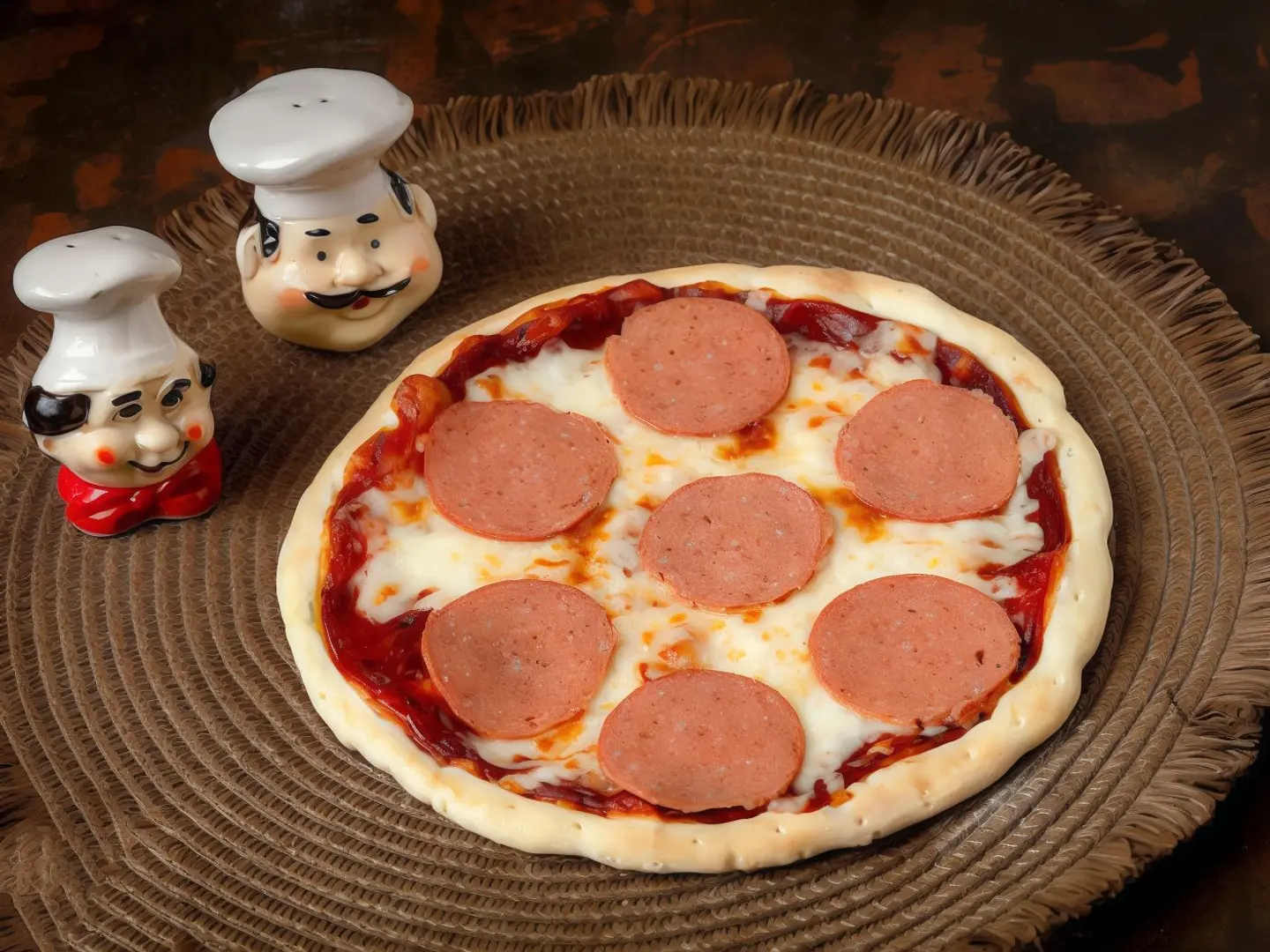 بيبروني مع جبنه