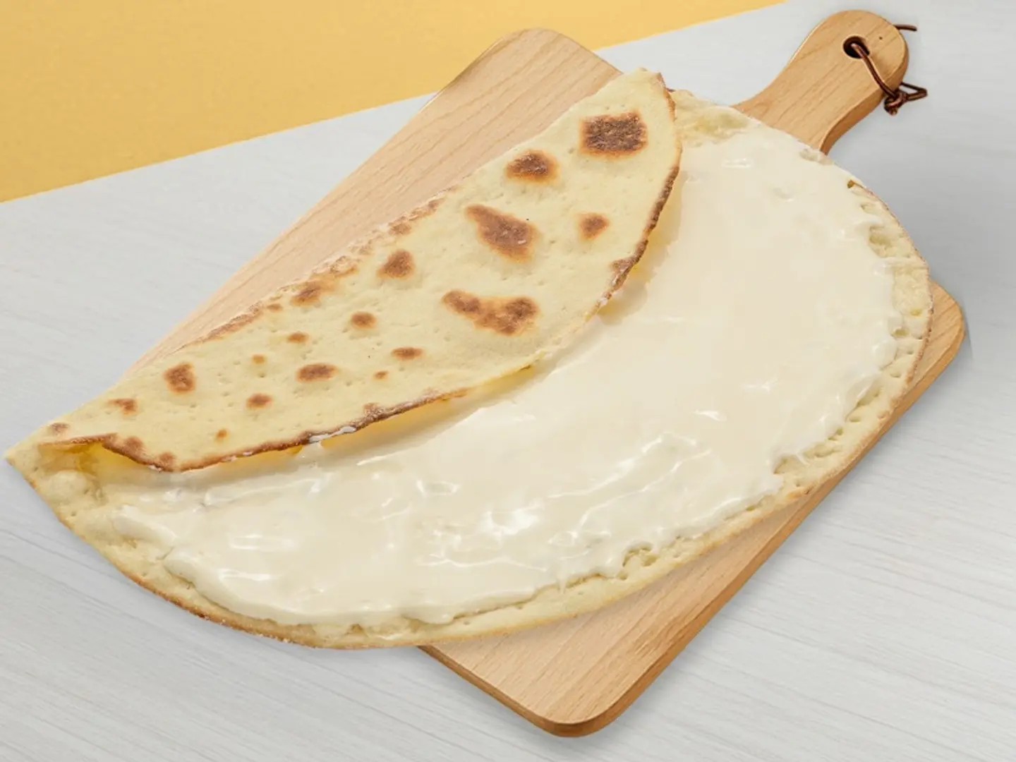 Folded Kraft Liquid Cheese