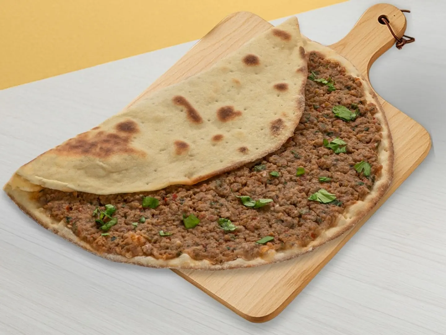 Folded Meat With Dough